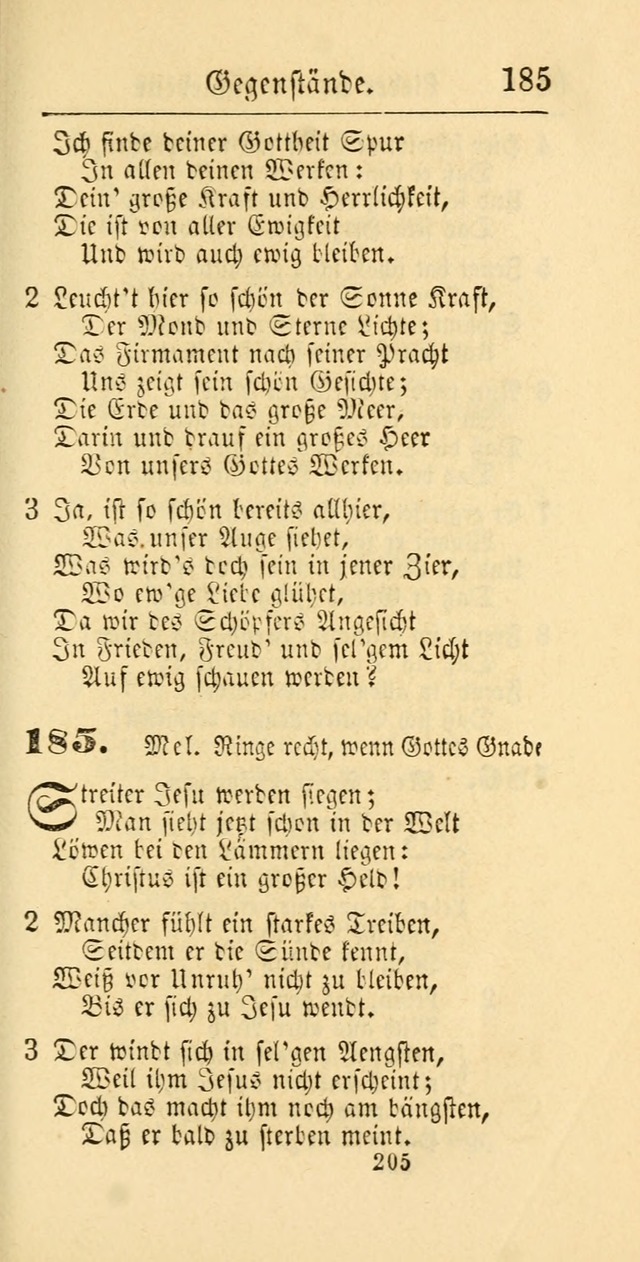 Evangelisches Gesangbuch: oder eine sammlung geistreicher lieder zum gebrauch der Evangelischen Gemeinschaft und aller heilsuchenden seelen page 805