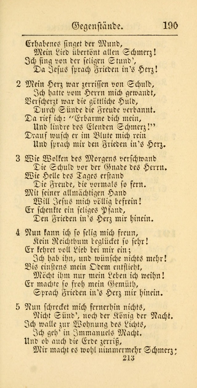 Evangelisches Gesangbuch: oder eine sammlung geistreicher lieder zum gebrauch der Evangelischen Gemeinschaft und aller heilsuchenden seelen page 813