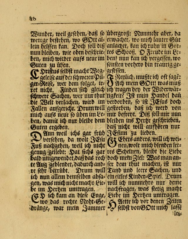 Ein Angenehmer Geruch der Rosen und Lilien die in Thal der Demuth unter den Dornen hervor gemachsen. Alles aus der Schwesterlichen Gesell schafft in Saron page 75