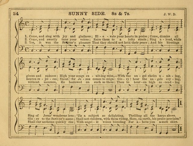 The Eolian Harp: a collection of hymns and tunes for Sunday schools and Band of Hope meetings page 24