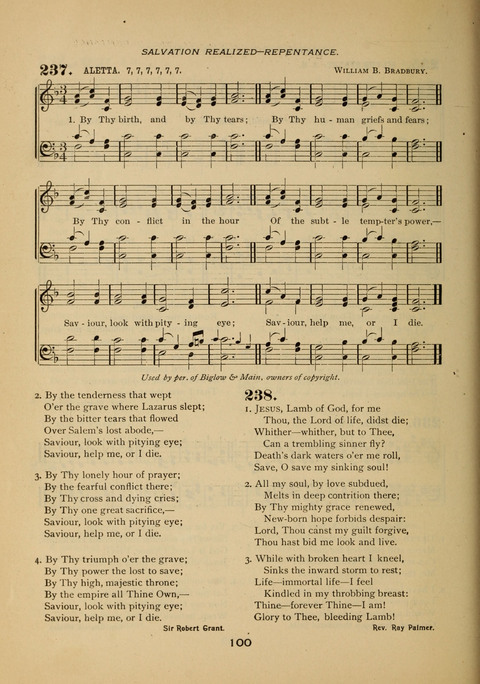 Evangelical Hymnal page 102