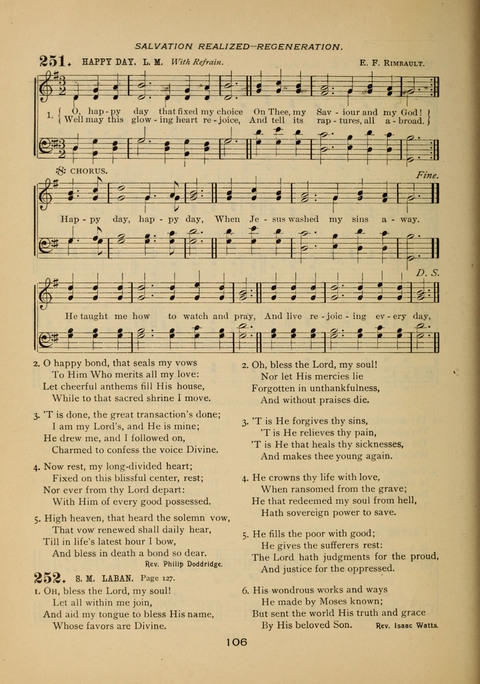 Evangelical Hymnal page 108