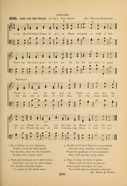 Evangelical Hymnal page 269