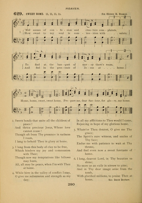 Evangelical Hymnal page 284