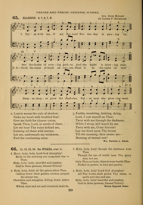 Evangelical Hymnal page 30