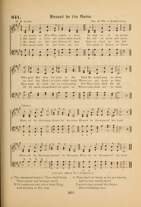 Evangelical Hymnal page 305