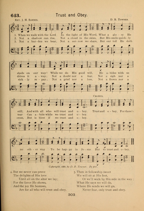 Evangelical Hymnal page 307