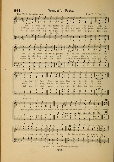 Evangelical Hymnal page 308