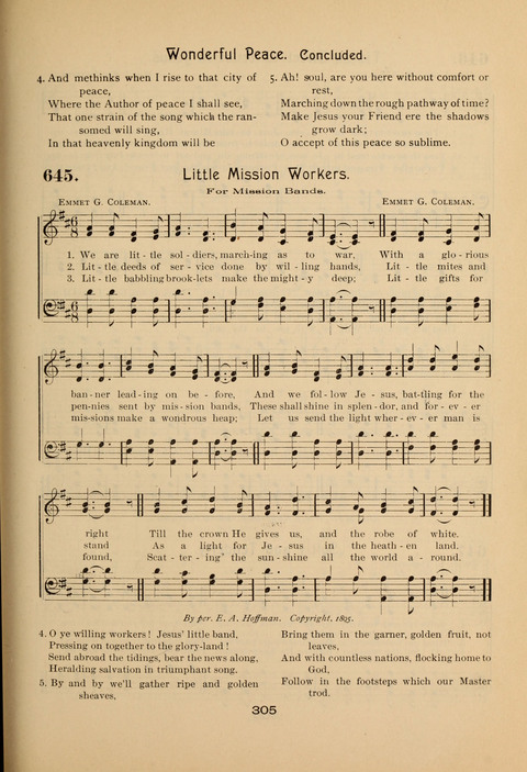 Evangelical Hymnal page 309