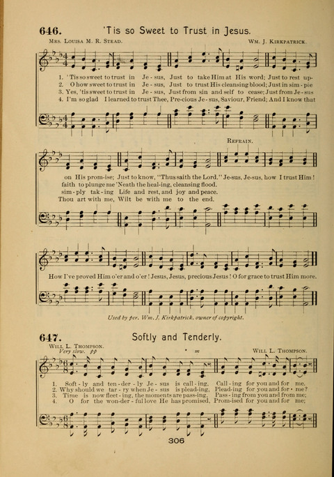 Evangelical Hymnal page 310