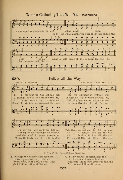 Evangelical Hymnal page 313