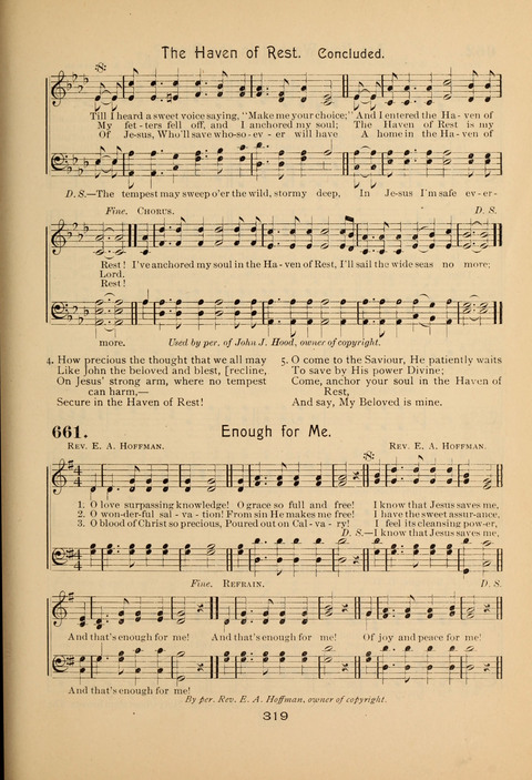 Evangelical Hymnal page 323