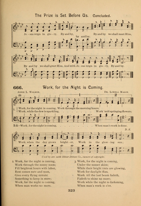 Evangelical Hymnal page 327