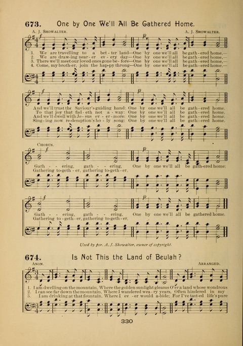 Evangelical Hymnal page 334