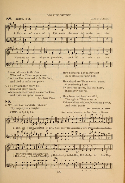 Evangelical Hymnal page 39