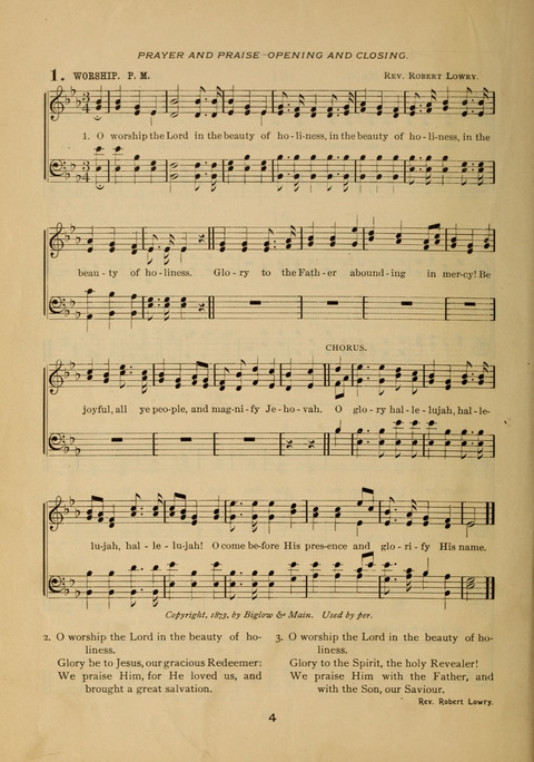 Evangelical Hymnal page 4