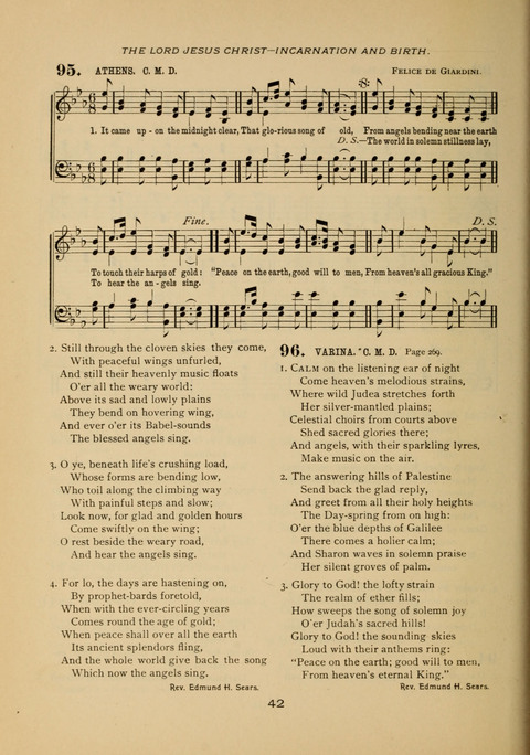 Evangelical Hymnal page 42