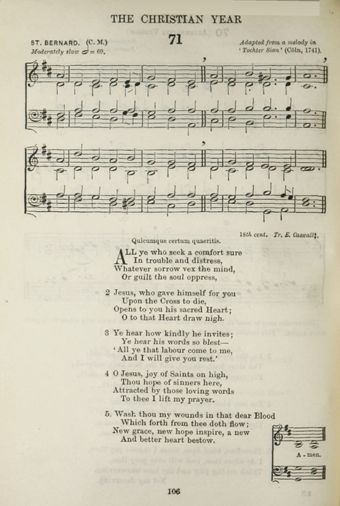 The English Hymnal: with tunes page 104