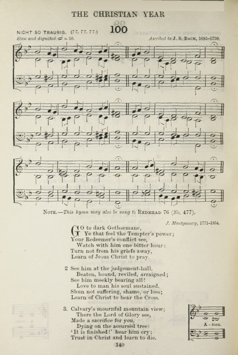 The English Hymnal: with Tunes page 138