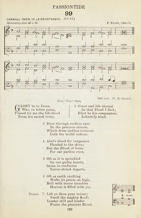 The English Hymnal: with Tunes page 139