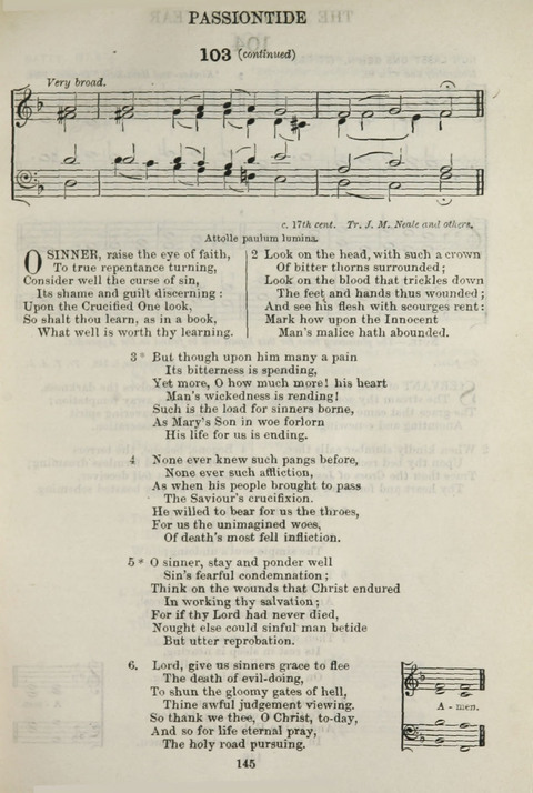 The English Hymnal: with Tunes page 143