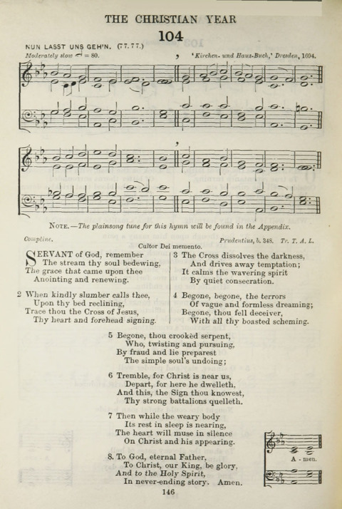 The English Hymnal: with Tunes page 144