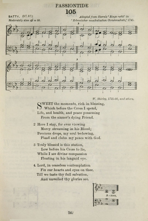 The English Hymnal: with Tunes page 145