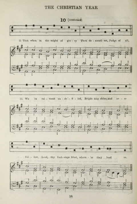 The English Hymnal: with Tunes page 16