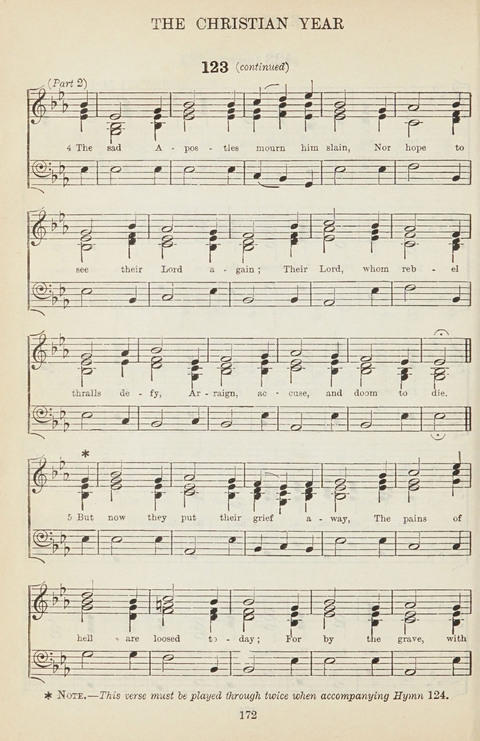 The English Hymnal: with Tunes page 172