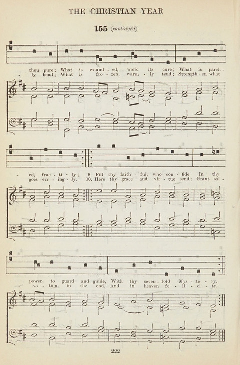 The English Hymnal: with tunes page 222