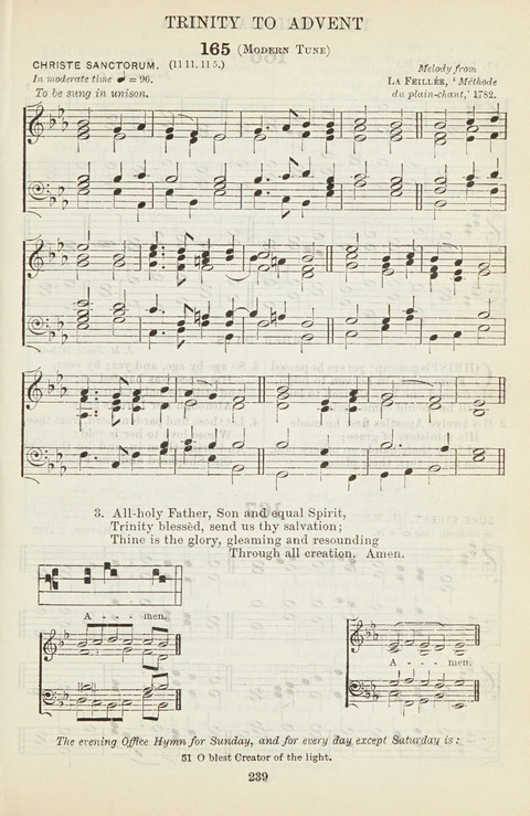 The English Hymnal: with tunes page 239