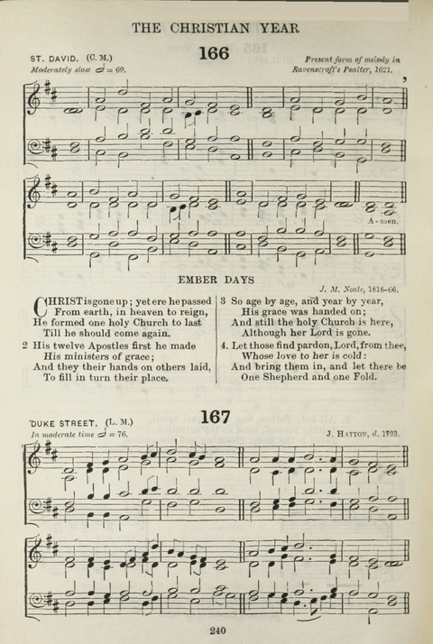 The English Hymnal: with Tunes page 240