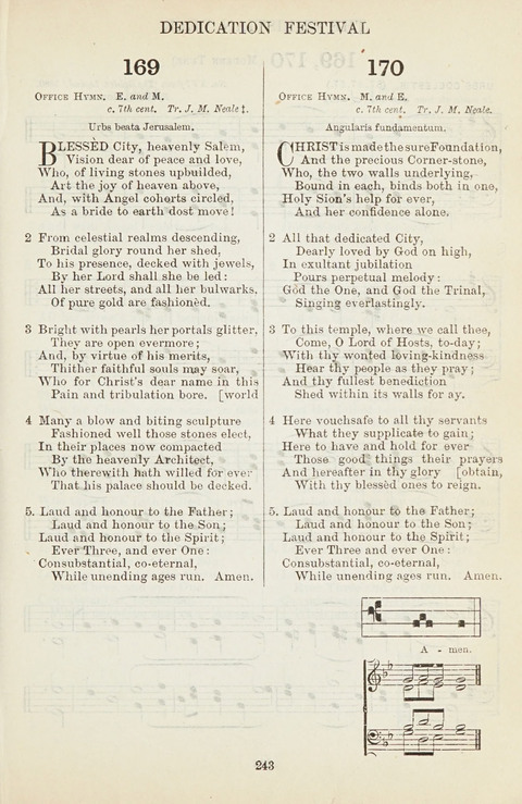 The English Hymnal: with tunes page 243