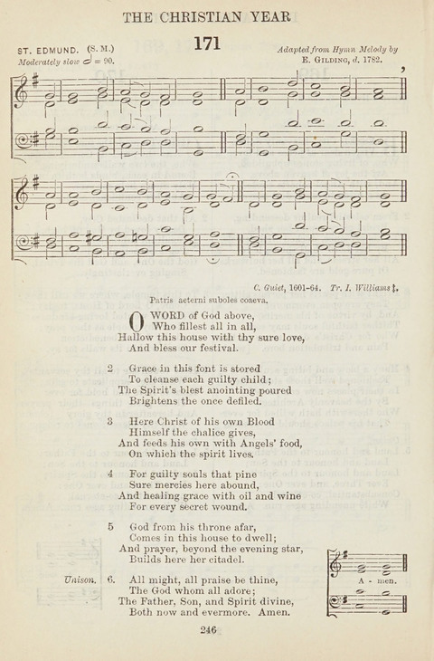 The English Hymnal: with tunes page 246