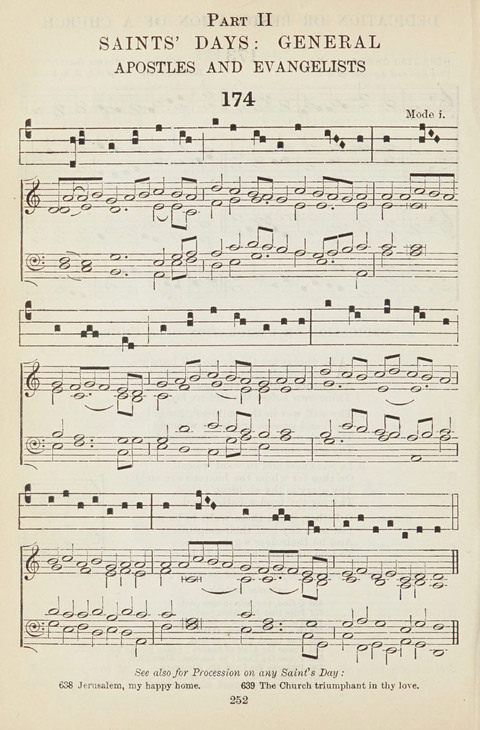 The English Hymnal: with Tunes page 252