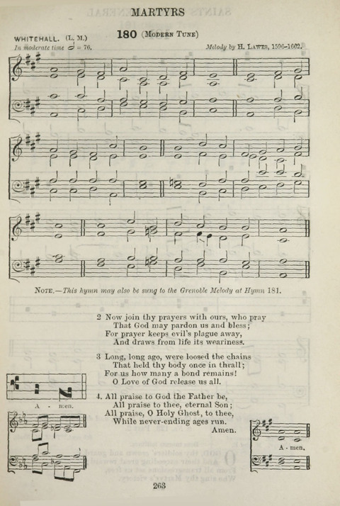 The English Hymnal: with Tunes page 263