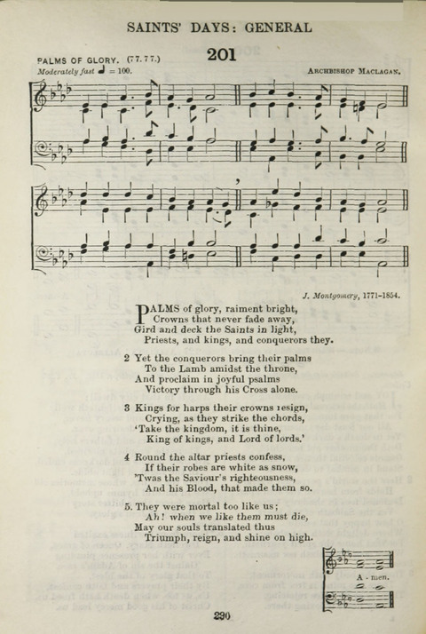 The English Hymnal: with Tunes page 290