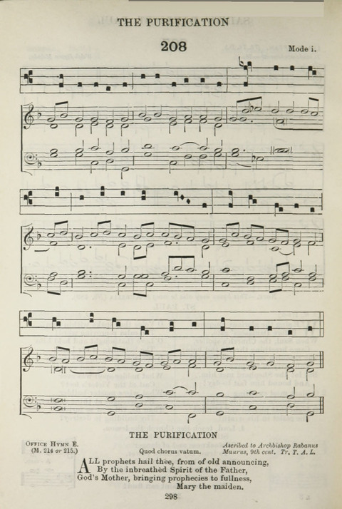 The English Hymnal: with Tunes page 298