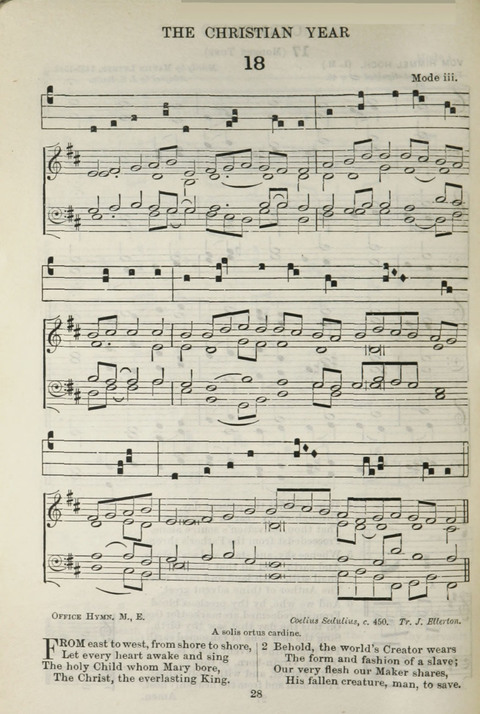 The English Hymnal: with Tunes page 30