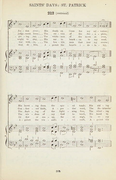 The English Hymnal: with tunes page 305