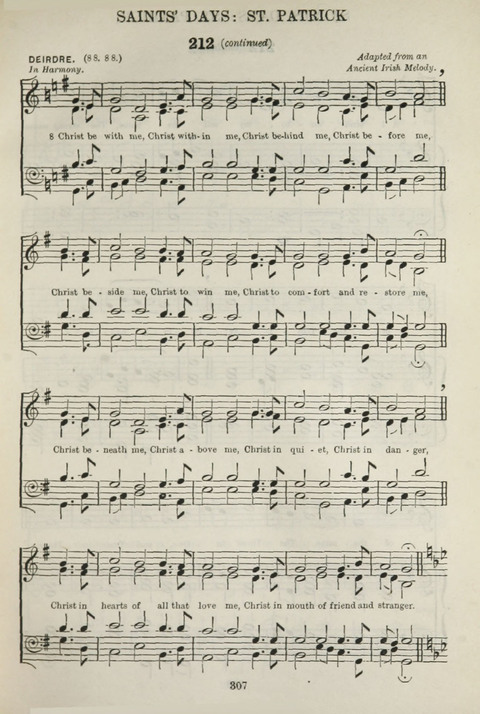 The English Hymnal: with Tunes page 307