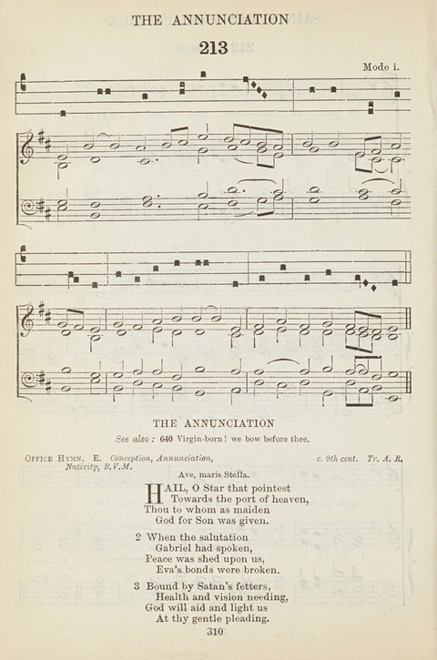 The English Hymnal: with Tunes page 310