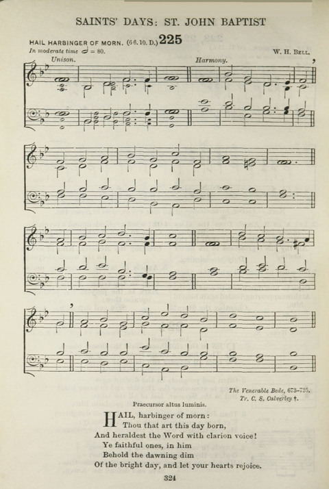 The English Hymnal: with Tunes page 324