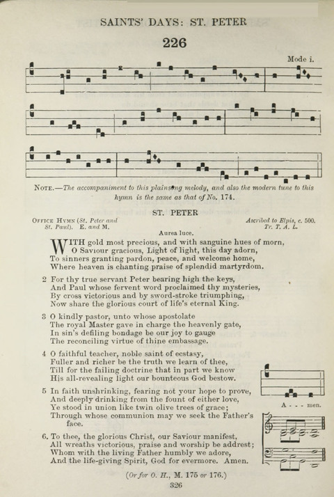 The English Hymnal: with Tunes page 326