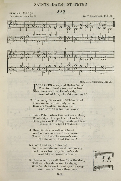 The English Hymnal: with Tunes page 327