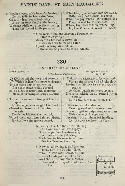 The English Hymnal: with Tunes page 333