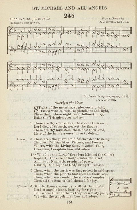 The English Hymnal: with tunes page 356