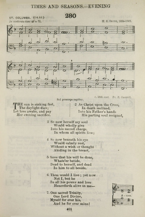 The English Hymnal: with Tunes page 403