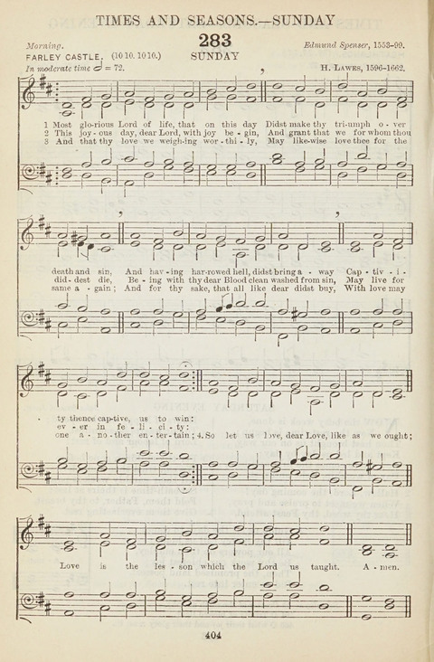 The English Hymnal: with Tunes page 404