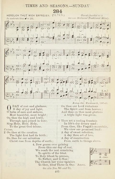 The English Hymnal: with Tunes page 405